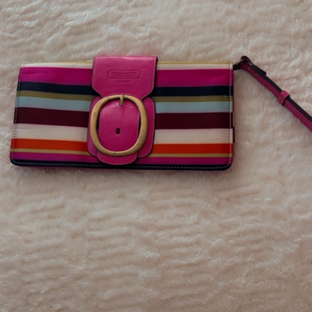 COACH wristlet